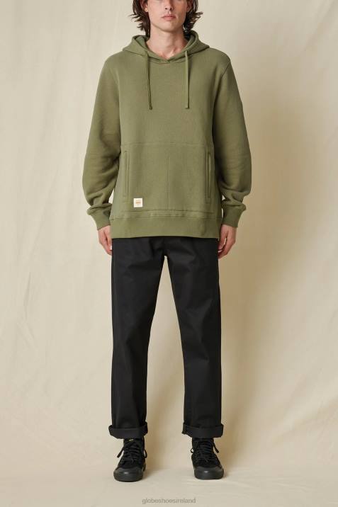 Globe Brand Burly Hoodie V64D322 Clothing Olive