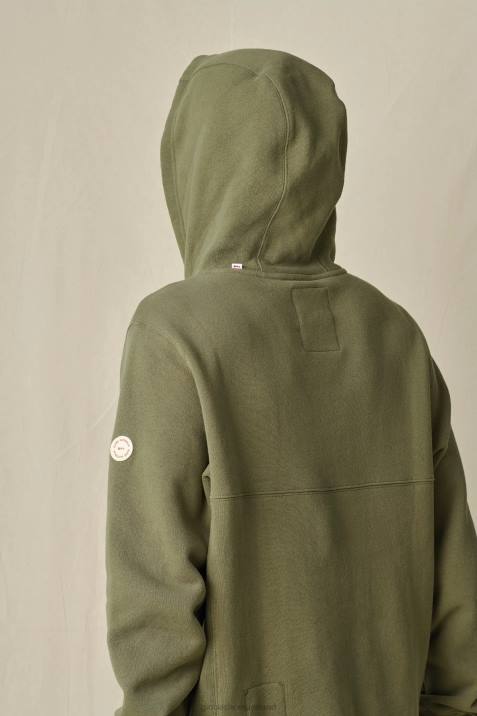 Globe Brand Burly Hoodie V64D322 Clothing Olive