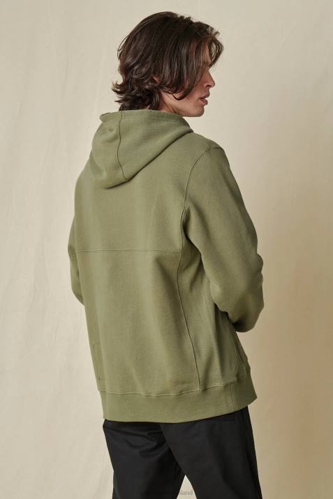 Globe Brand Burly Hoodie V64D322 Clothing Olive