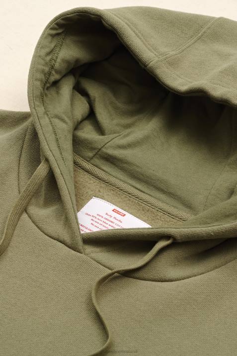 Globe Brand Burly Hoodie V64D322 Clothing Olive