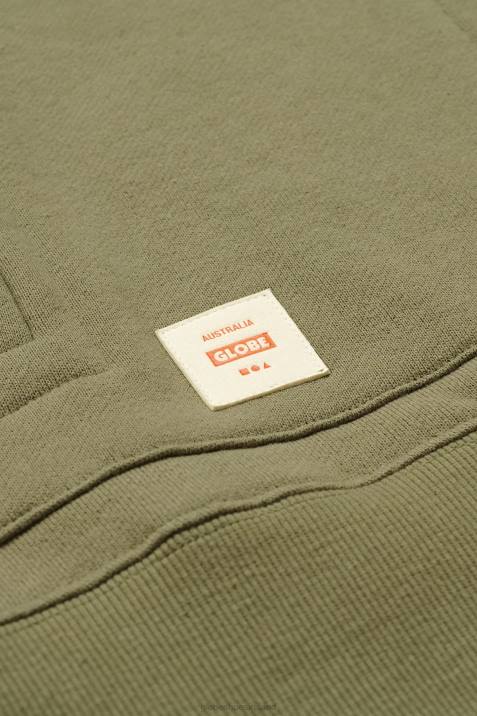 Globe Brand Burly Hoodie V64D322 Clothing Olive