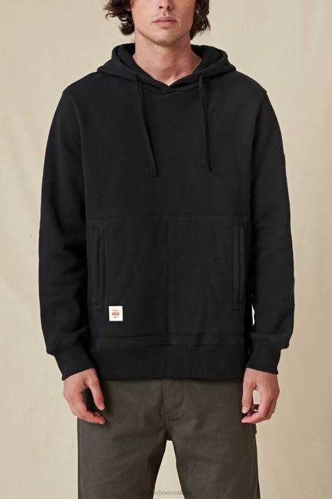 Globe Brand Burly Hoodie V64D323 Clothing Black