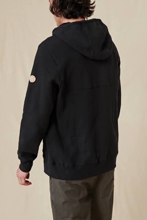 Globe Brand Burly Hoodie V64D323 Clothing Black