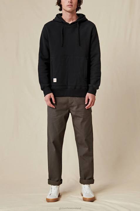 Globe Brand Burly Hoodie V64D323 Clothing Black