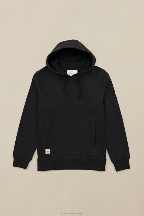Globe Brand Burly Hoodie V64D323 Clothing Black