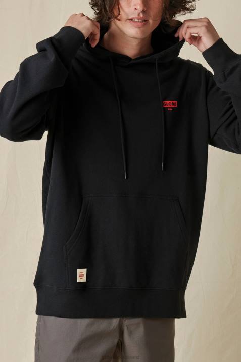 Globe Brand Living Low Velocity Hoodie V64D324 Clothing Black