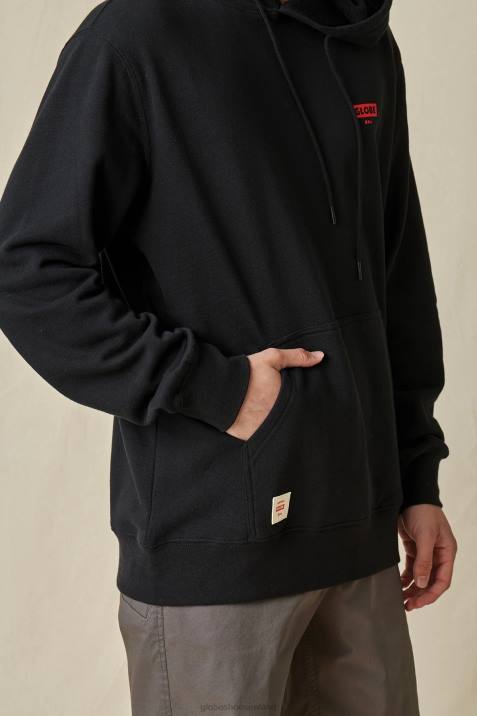 Globe Brand Living Low Velocity Hoodie V64D324 Clothing Black