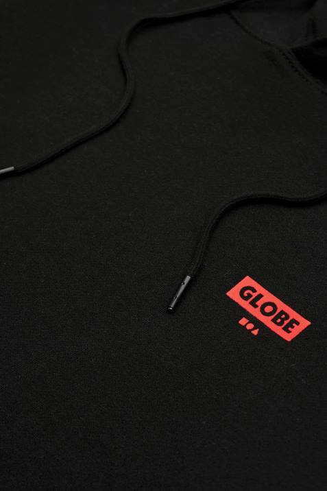 Globe Brand Living Low Velocity Hoodie V64D324 Clothing Black