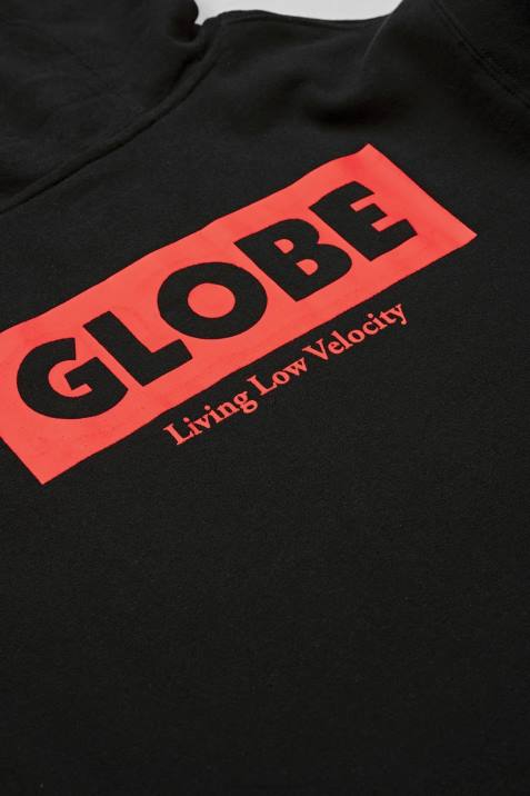 Globe Brand Living Low Velocity Hoodie V64D324 Clothing Black