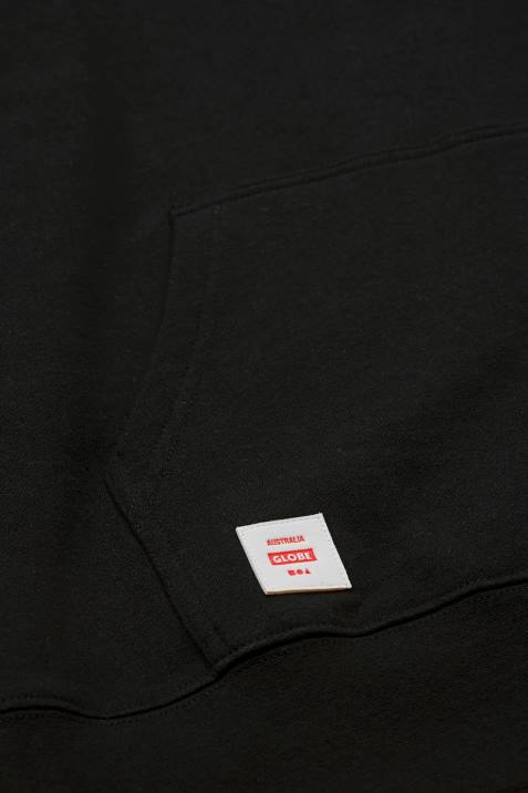 Globe Brand Living Low Velocity Hoodie V64D324 Clothing Black