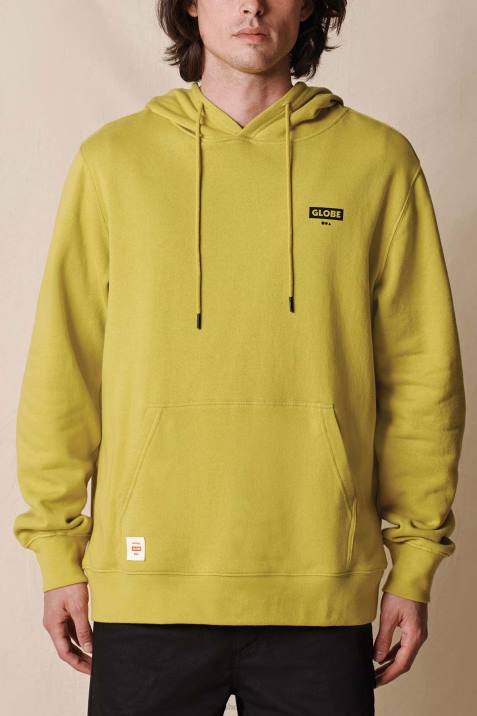 Globe Brand Living Low Velocity Hoodie V64D330 Clothing Acid Lime