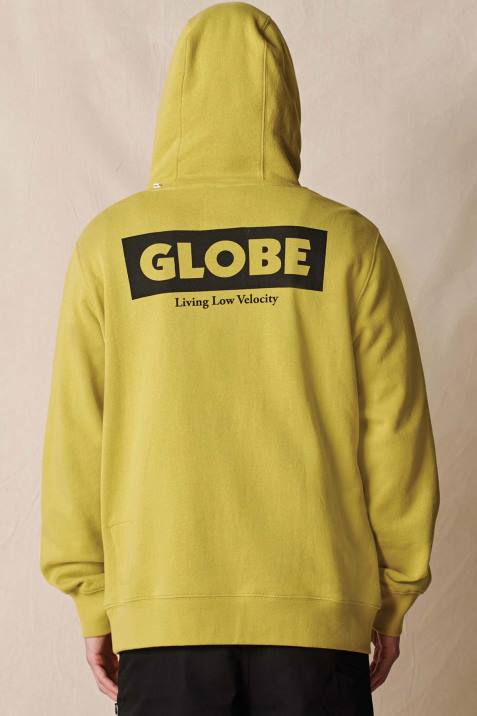 Globe Brand Living Low Velocity Hoodie V64D330 Clothing Acid Lime