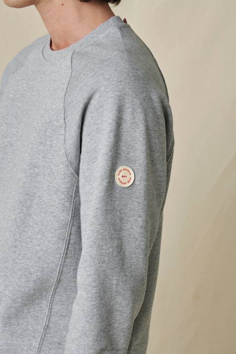 Globe Brand Traveller Crew V64D326 Clothing Grey Marle