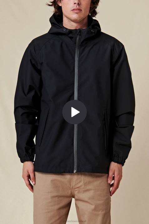 Globe Brand Breaker Spray Jacket V64D334 Clothing BLACK