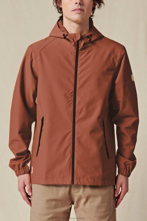Globe Brand Breaker Spray Jacket V64D335 Clothing Dark Walnut