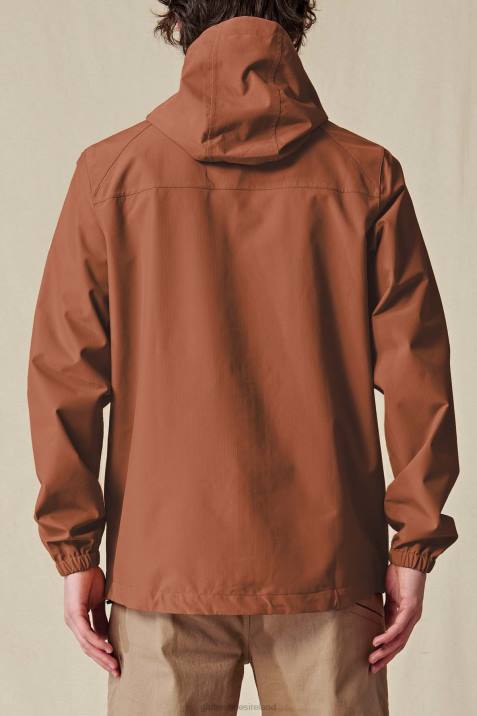 Globe Brand Breaker Spray Jacket V64D335 Clothing Dark Walnut