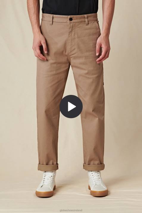 Globe Brand Foundation Pant V64D343 Clothing Stone