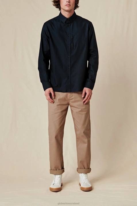 Globe Brand Foundation L/S Shirt V64D317 Clothing Black