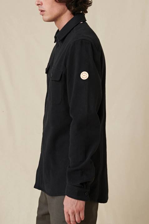 Globe Brand Wanderer Shacket V64D316 Clothing Black