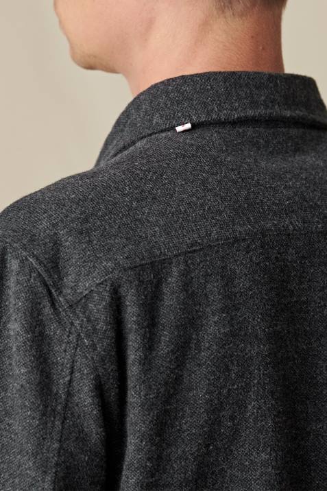 Globe Brand Wanderer Shacket V64D320 Clothing Charcoal