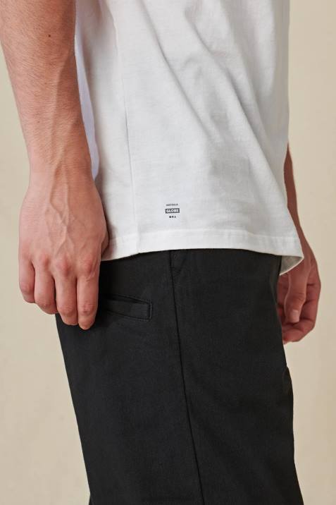 Globe Brand Down Under Tee V64D296 Clothing White