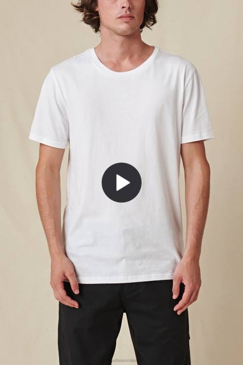 Globe Brand Down Under Tee V64D296 Clothing White