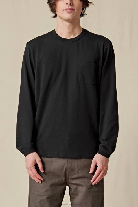 Globe Brand Every Damn Day LS Tee V64D294 Clothing Black