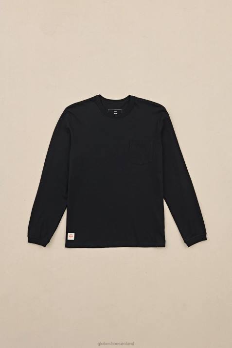 Globe Brand Every Damn Day LS Tee V64D294 Clothing Black