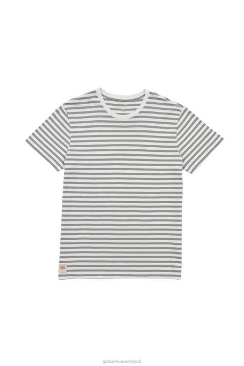 Globe Brand Horizon Striped Tee V64D292 Clothing White