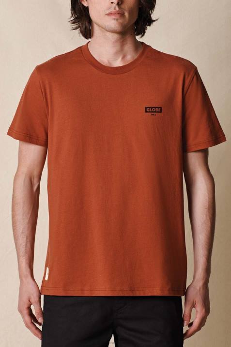 Globe Brand Living Low Velocity Tee V64D307 Clothing Dark Walnut