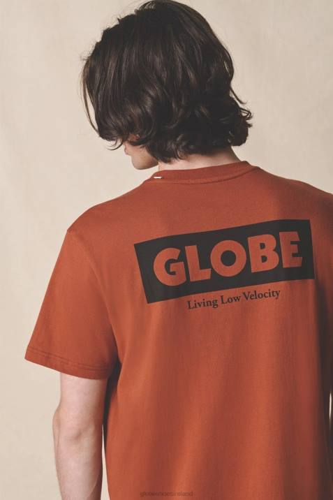 Globe Brand Living Low Velocity Tee V64D307 Clothing Dark Walnut