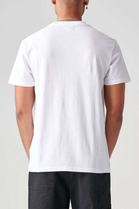 Globe Brand Unbalanced Tee V64D274 Clothing White