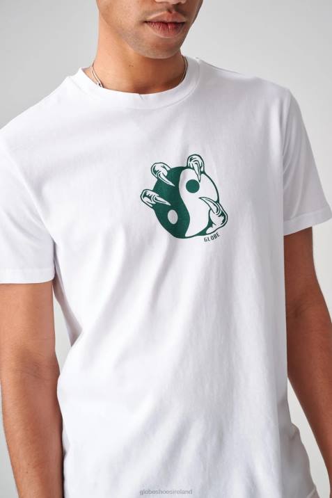 Globe Brand Unbalanced Tee V64D274 Clothing White