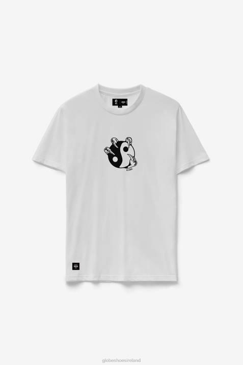 Globe Brand Unbalanced Tee V64D274 Clothing White