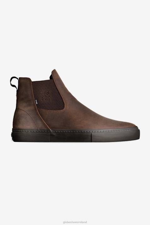 Globe Brand Dover II Wasted Talent V64D13 Shoes Dark Brown/Wasted Talent