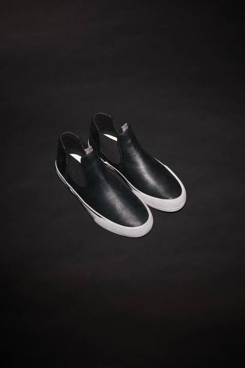 Globe Brand Dover V64D6 Shoes Black Distress/Gillette