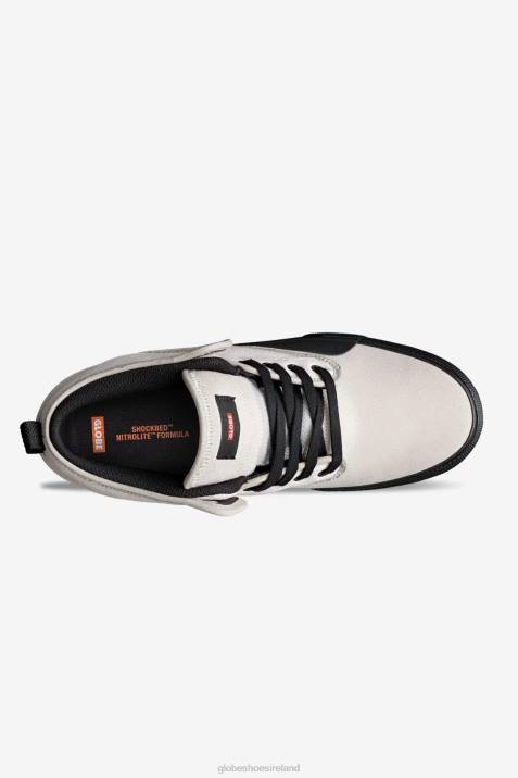 Globe Brand Motley Mid V64D84 Shoes Off White/Black/Plus