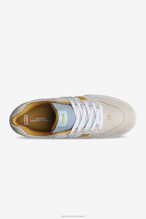 Globe Brand Encore-2 V64D64 Shoes White/Mustard/Vapor