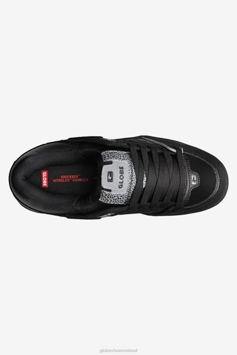 Globe Brand Fusion V64D66 Shoes Black/Grey Stipple