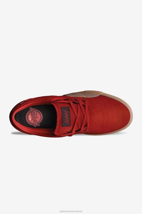 Globe Brand Mahalo Plus V64D83 Shoes Red/Gum