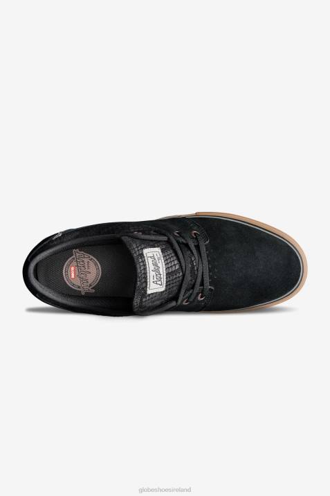 Globe Brand Mahalo V64D82 Shoes Black/Snake/Gum
