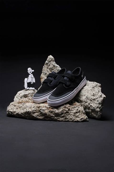 Globe Brand Motley II Strap V64D22 Shoes Black/White