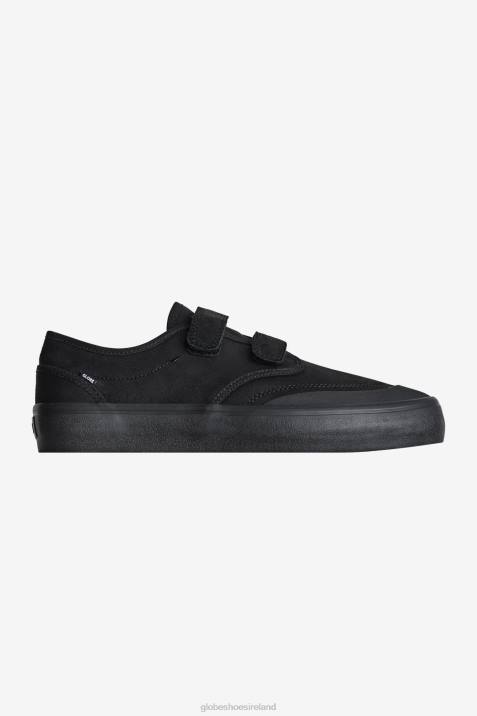 Globe Brand Motley II Strap V64D23 Shoes Oiled Black/Black