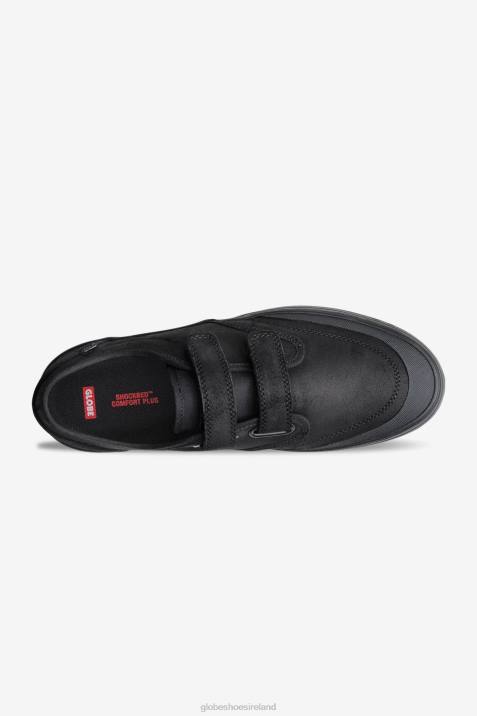 Globe Brand Motley II Strap V64D23 Shoes Oiled Black/Black