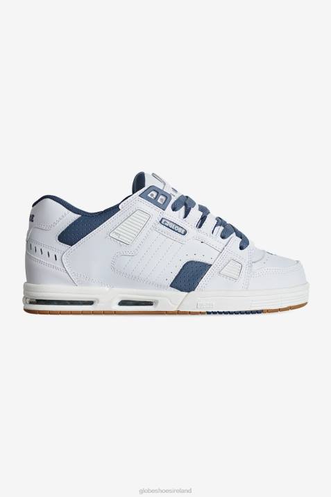 Globe Brand Sabre V64D55 Shoes White/Blue/Gum