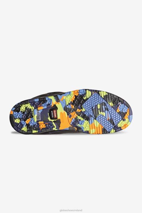 Globe Brand Sabre V64D79 Shoes Black/Lilac/Mosaic