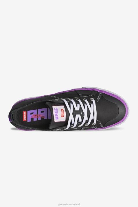 Globe Brand Surplus V64D11 Shoes Black/White/Rage