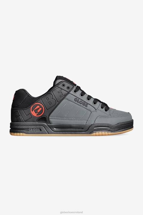Globe Brand Tilt V64D42 Shoes Black/Grey/Red