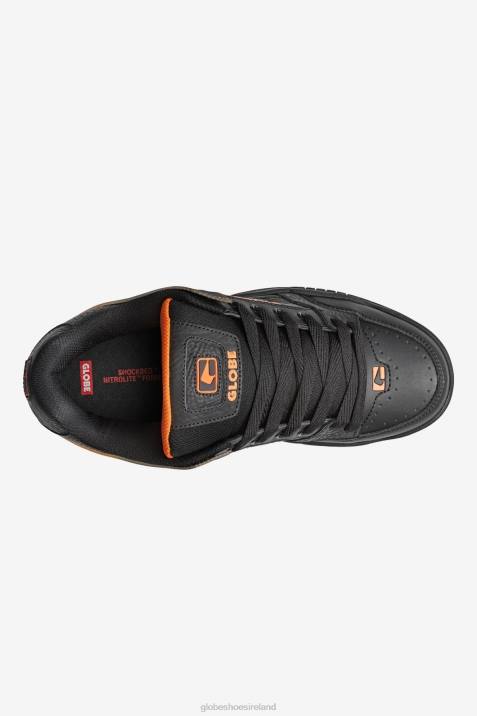 Globe Brand Tilt V64D59 Shoes Black/Orange Fade