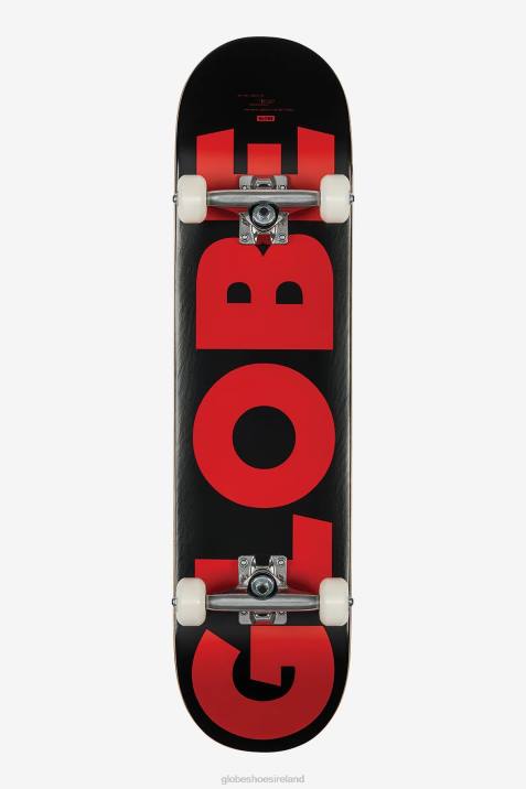Globe Brand G0 Fubar 7.75" Complete V64D175 Skateboards Black/Red